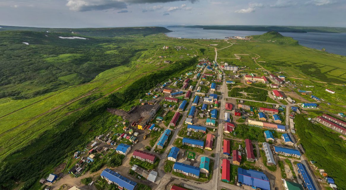 Severo-Kurilsk (Северо-Курильск, остров Парамушир)